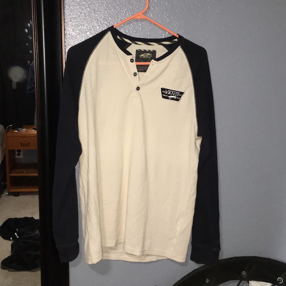 Vans old school long sleeve